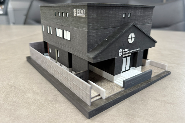 画像:3Dプリンター出力